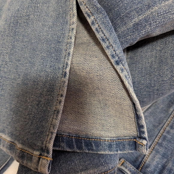 Blank NYC Anthropology The Hoyt high rise mini flare NWT jeans size 25, organic - Picture 11 of 12